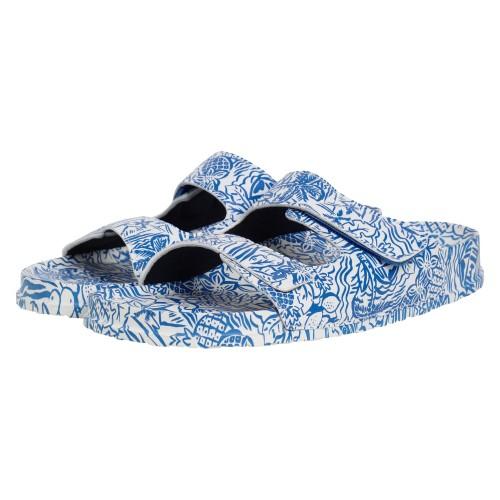 Weird Fish Womens/Ladies Appledore Printed Pool Sliders