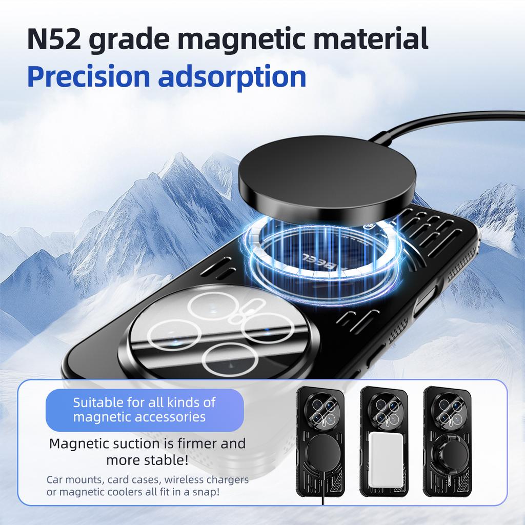 For Honor Magic8 Pro Case Hard Aluminum Magnetic Shockproof Protective Phone Back Cover For Honor Magic 8 Pro Bumper Shell