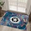 Chelsea FC Design Crystal Velvet Carpet Cozy Non?Slip Printed Rug For Bedroom Living Room Entrance