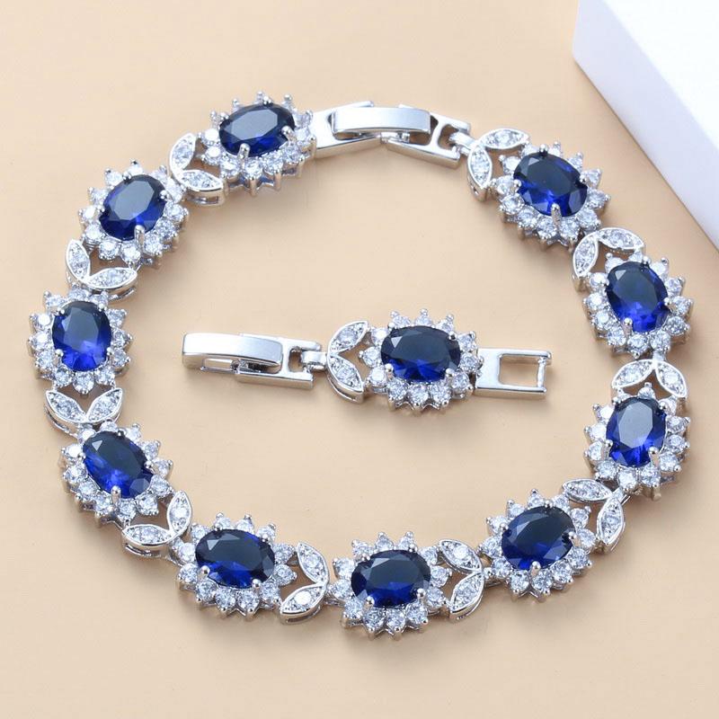 12-Colors Flower Jewelry Colorful Zircon Elegant Women Fashion Accessories Charm Bracelet Bangle Adjustable Length