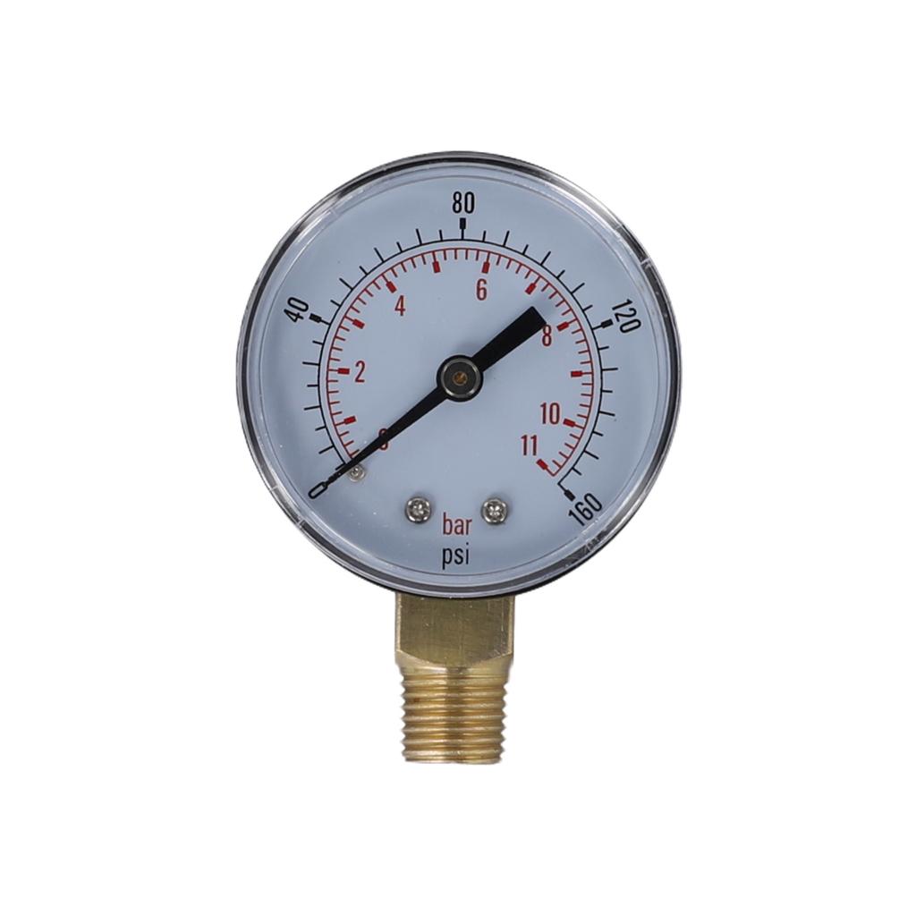 Digital Radial Pressure Gauge Meter TS-Y504 Water Oil 0-100psi 0-15psi 0-30psi 0-60psi Air Pressure Accessories