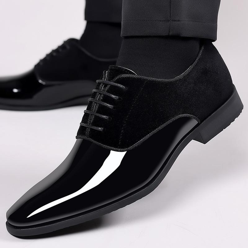 Men Dress Shoes Summer 2025 Mens Tuxedo Shoes Men High Quality Leather Comfy Business Man Formal Shoes Autumn Men Shoes