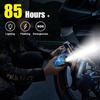Vehicle Jump Pack with 5 V/2 A Input and Output, LCD Battery Readout, 12 V Starting Support, and Steady, Flashing, and Emergency Light Modes