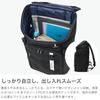 EASTBOY Backpack 32L Neo Preppy EBA105 Black x White 05 Japanese High School Bag