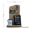 Billboard Creative Water Bottle Wall Scene Mini Model Ornament For Decor Garden