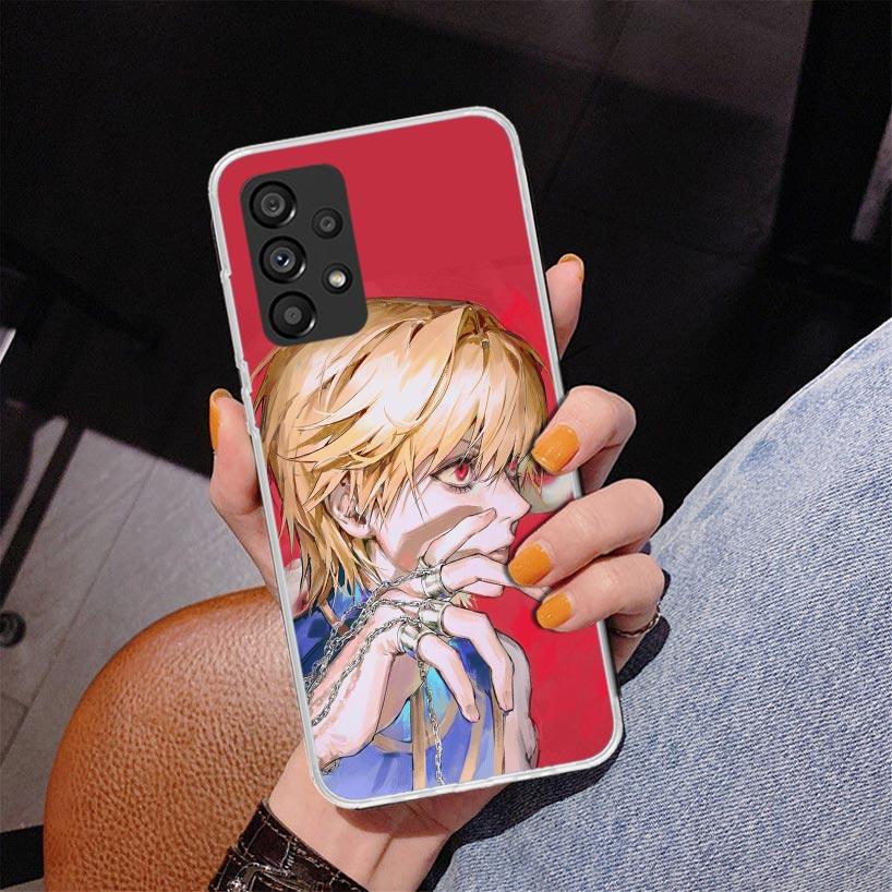 Huner X-Hunters Kurapika Phone Case For Samsung Galaxy A52 A32 A22 A12 A51 A31 A50S A30S A20S A10S Note 20 Ultra 10 Plus S10 A72