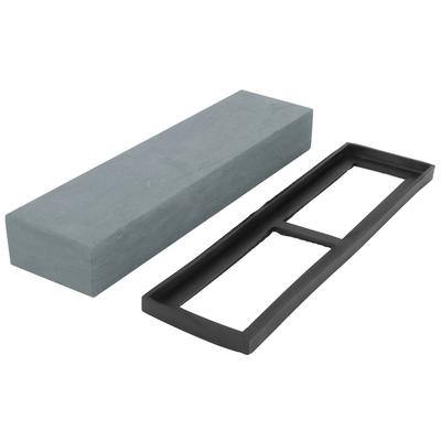 5000 Grit Sharpening Stone Fine Grinding Oil Stone for Household Kitchen Knife with Silicone Base