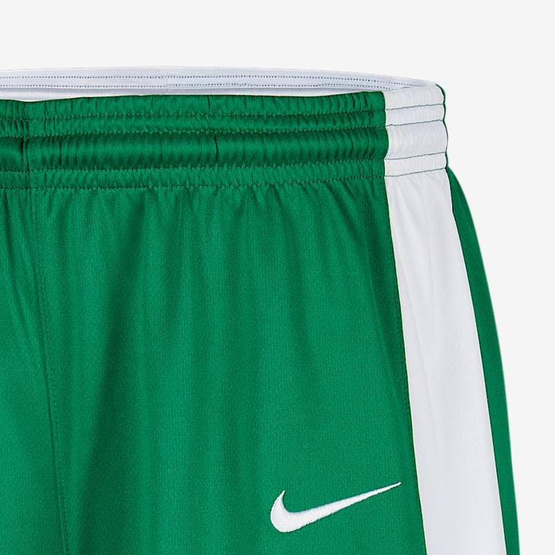 Nike Basketball Comfortable Soft Shorts Kids Shorts Light-Green White HF0699-302