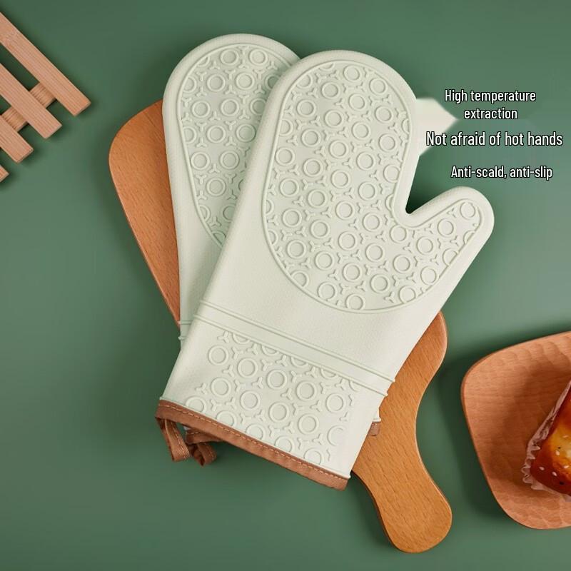 ZISIZ Silicone Heat Resistant Gloves