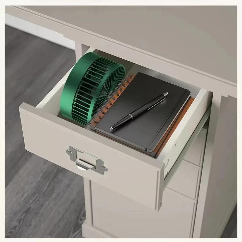 Stand Fan 6 Inch Folding Portable Telescopic Floor/USB with Rechargeable Battery 3 Speeds Super Quiet Adjustable Height