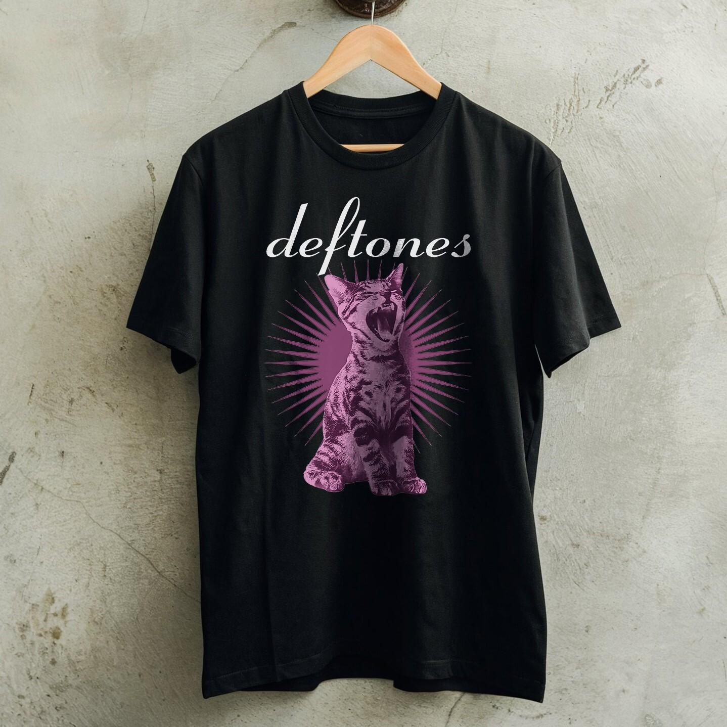 DEFTONES LIKE LINUS T SHIRT Short Sleeve Black Cotton Tee Size S to 5XL S
