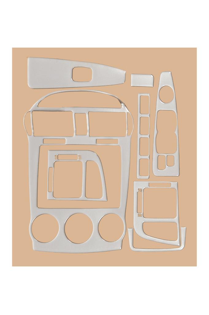 

Panel overlays 2004-2006 (sedan) Aluminum for Kia Cerato 1