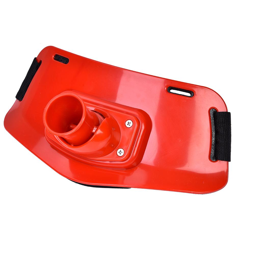Boot Rock Angelrute Rutenhalter Verstellbarer Hüft Kampf Gürtel Tackle Zubehör (rot)