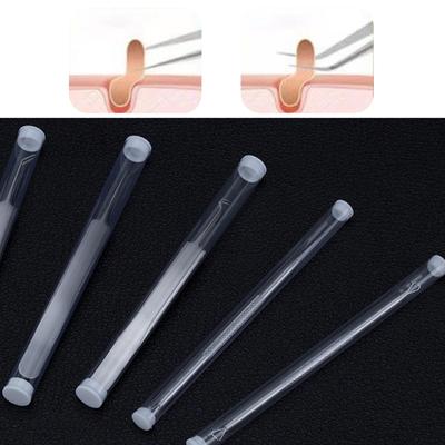 Mitesser Akne Nadel Zelle Pickel Mitesser Clip Pinzette Mit Rundrohr Edelstahl Akne Entfernen Nadel Gesicht Hautpflege