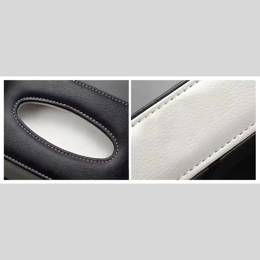 Car Tissue Tissue Hanging Car Sun Visor x [YOUSTEP] Holder, Case, Accessory, Magnetic, (Black Brown)