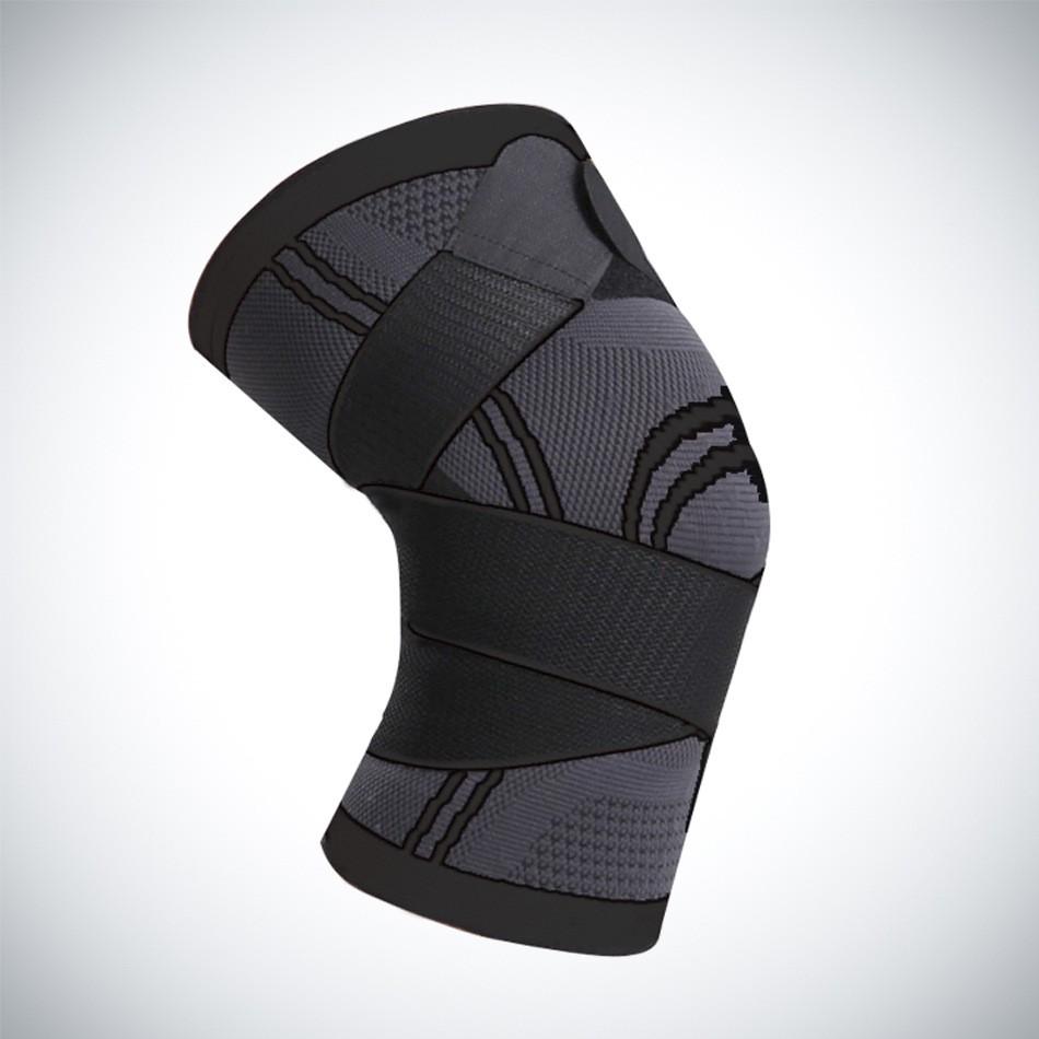 Fitness Accessories Compression Knee Brace Sleeves Basketball Gym Nylon Compression Sleeve Knee Brace for Knee Pain Relief S