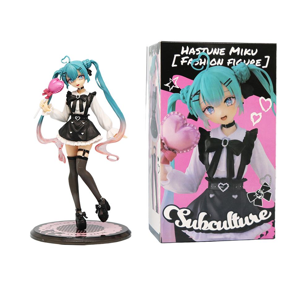 20CM Аніме Hatsune Miku X Cinnamoroll Figure Аніме Peripheral Колекційні моделі Декоративні прикраси Діти Kawaii Подарунок