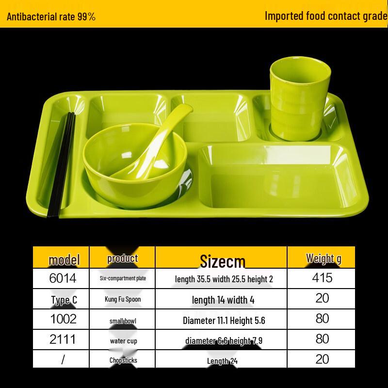 

Commercial Divided Melamine Food Tray