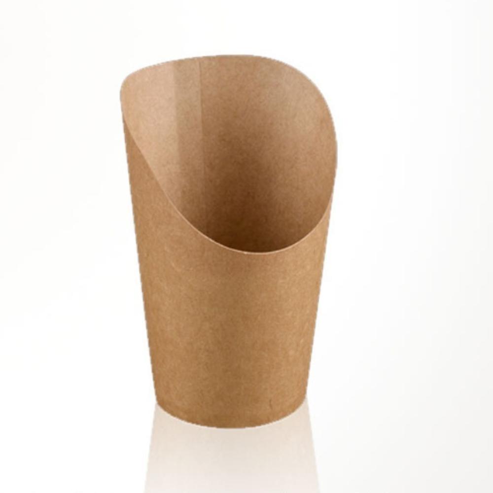 25pcs 14/16oz French Fries Holder Kraft Paper Potato Chips Box New French Fry Cup  Party Supplies