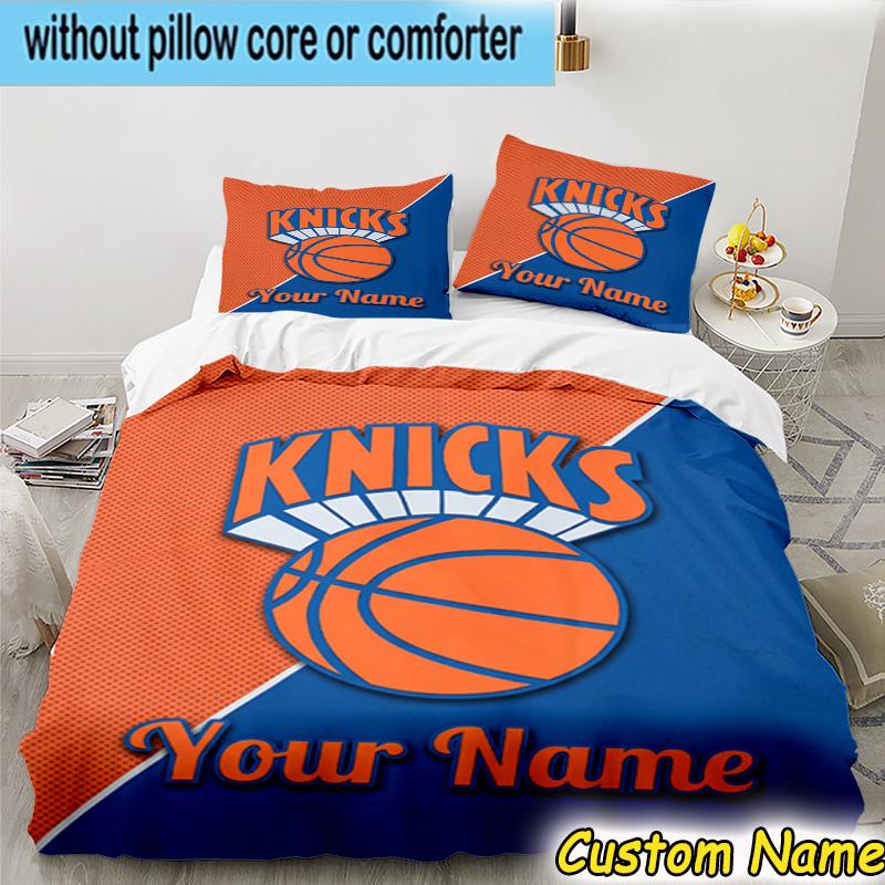 3pcs Custom Name New York Football Bedding Set Includes 1 Duvet Cover & 2 Pillowcases for All Seasons Dormitory Home Decor Christmas gifts