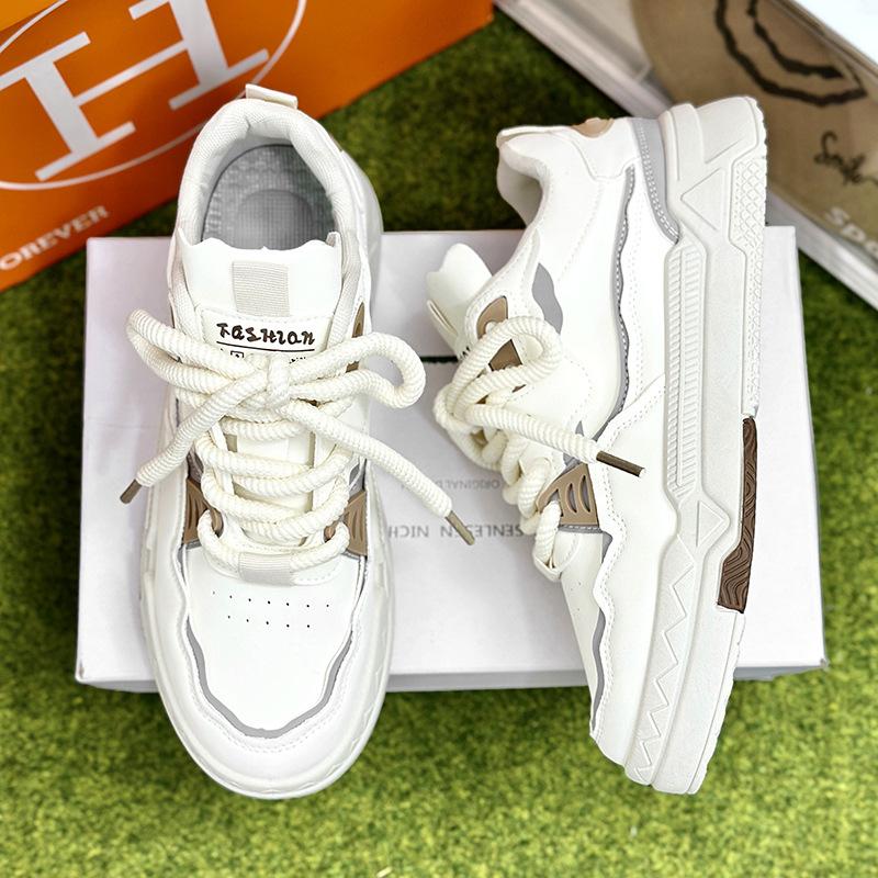 

Мужские туфли маленькие белые туфли мужские летние 2024 дышащие повседневные туфли мужские туфли Air Force One мужские студенческие спортивные туфли для сноубординга мужские 39 белый