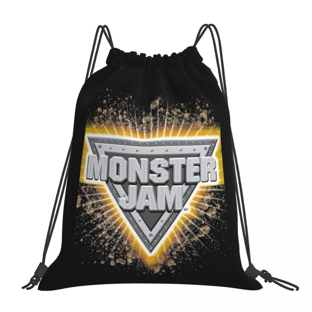 Sacs à dos Monster Jam Sacs décontractés à cordon Sac à articles divers Sacs à livres pour le voyage Étudiants