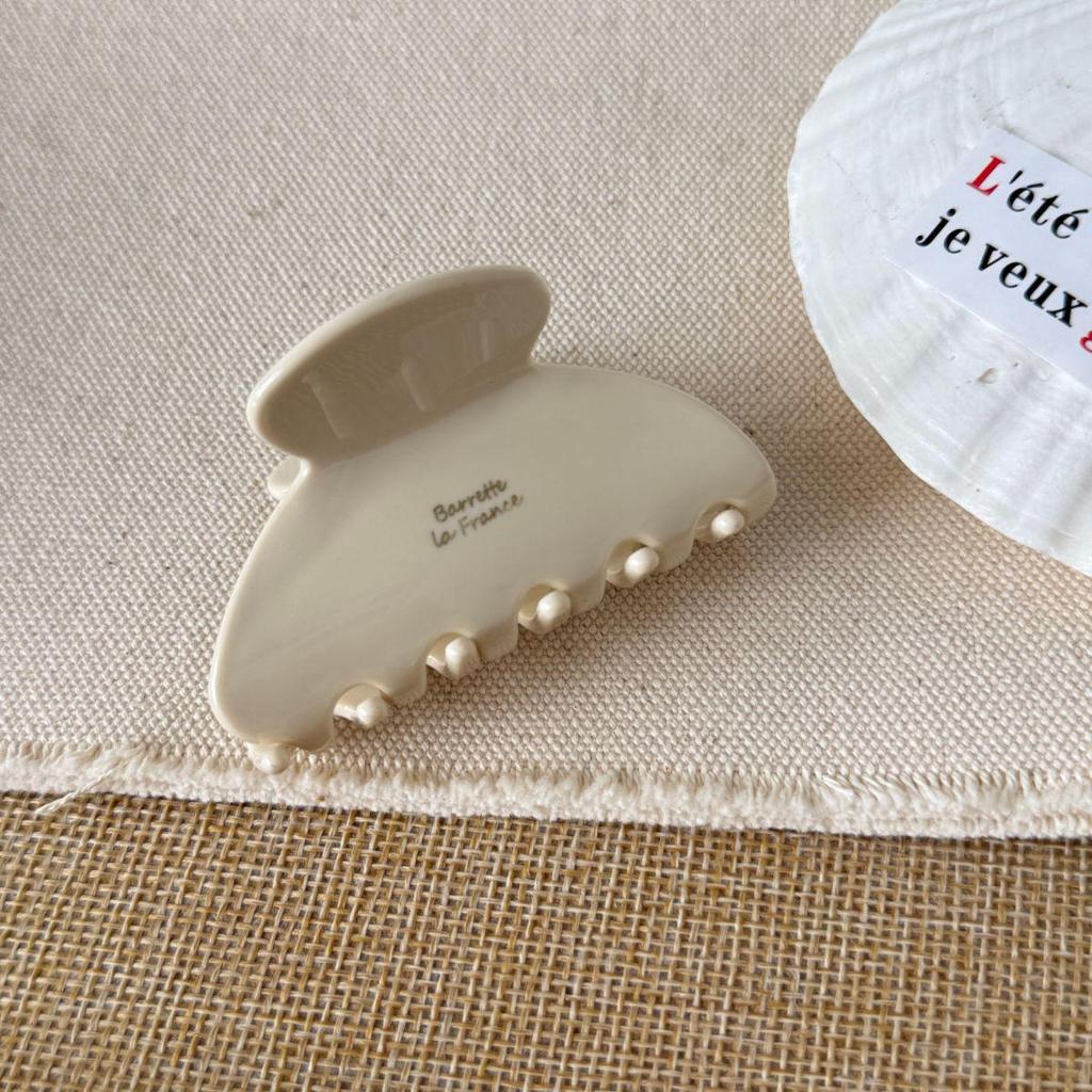 Exquisite Korean Acetate Hair Clip - Small Claw for Back of Head, Half-Up Style