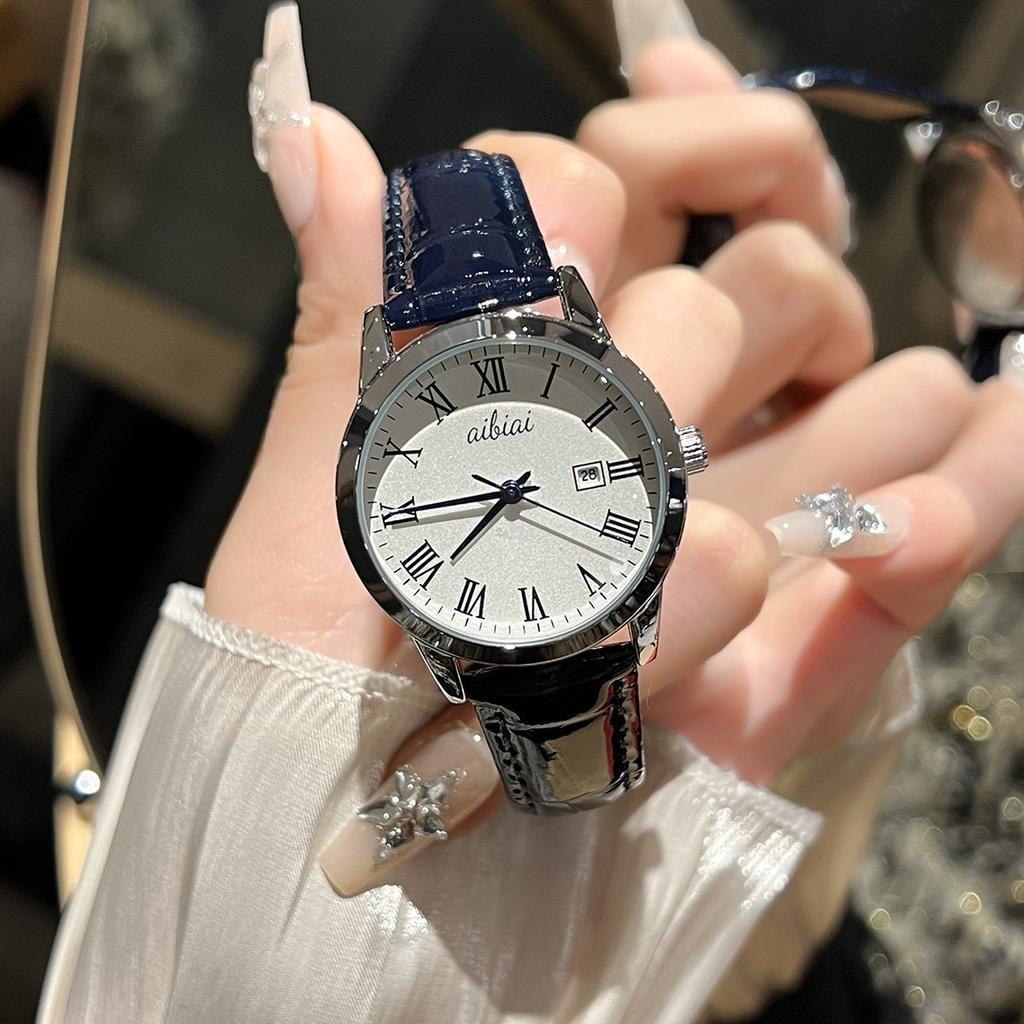 Generation Spot New Xiangshiman Quartz Movement Unisex Stainless Steel Band Watch 30M Water Resistant Fashion Simple Student