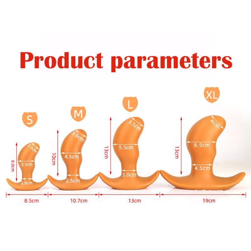 Super Soft New Anal Sex Toys Wearable Anal Butt Plug ButtPlugs Prostate Massage For Men Female Anus Beads Expansion