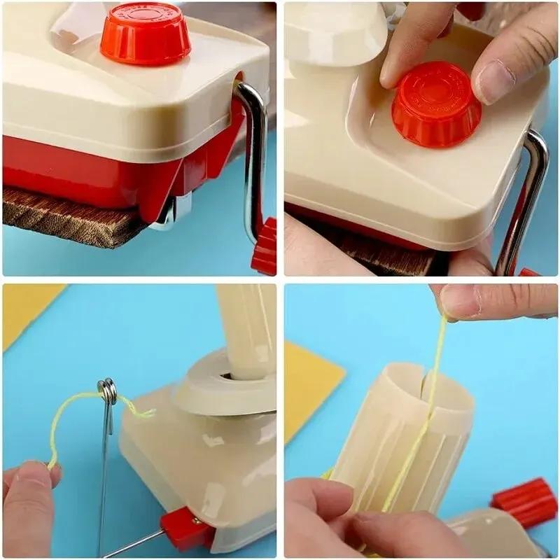 1Pcs Manual Household Yarn Winding Machine Twisting And Sewing Accessories Weaving Tools DIY Yarn Ball Winder