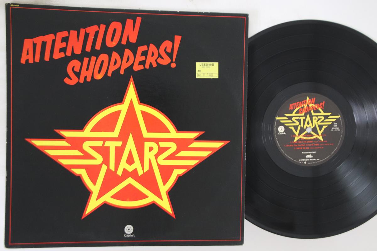 LP Record STARZ - Attention Shoppers ST11730 CAPITOL 1978 US Rock Used