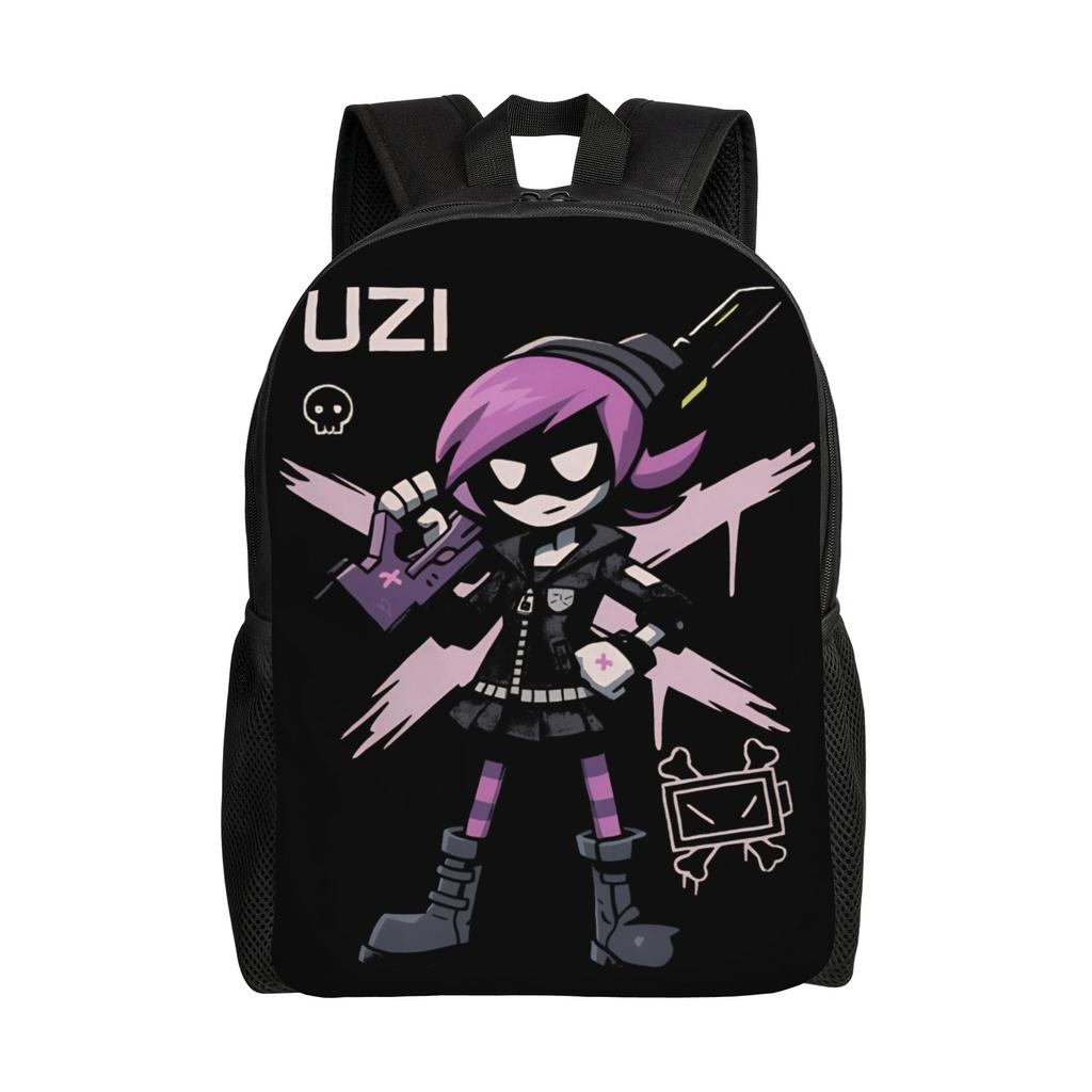 Murder Drones Backpack Female Polyester Daily Backpacks Big Elegant School Bags Rucksack