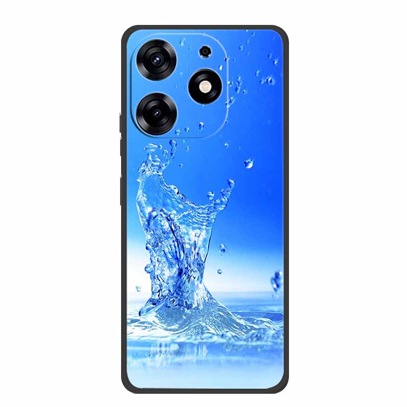 Phone Case For Blackview Shark 9 Case Black Silicone Soft Coque Funda For Blackview Shark 9 Back Cover Case Shark9 6.67" Shell