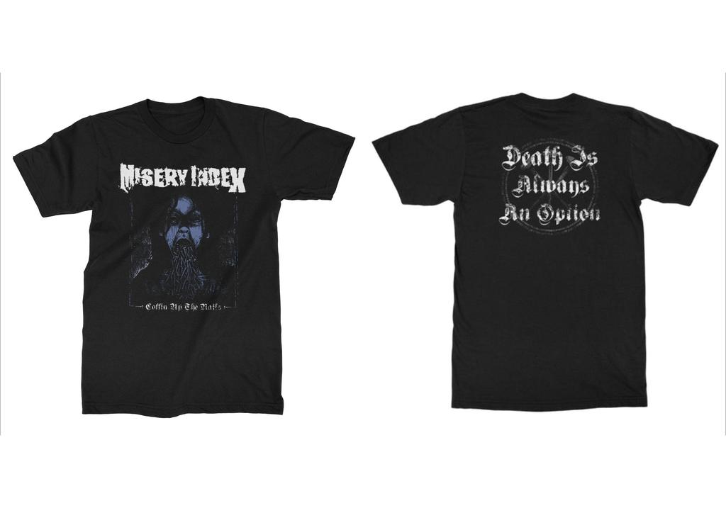 Misery Index Heirs To Thievery Print Cotton TShirt Death Grindcore Metal Band Unisex Short Sleeve Tee