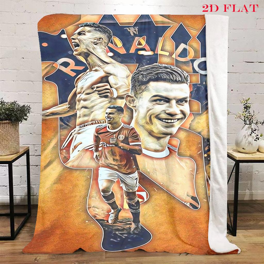 Ronaldo's Legacy: Number 7 blanket Home Decor Camping trip Nap Blanket sheet Office rest blanket
