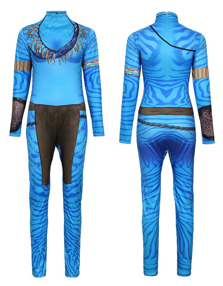 Avatar 3: Cesta vody Dospělý Kamuflážní Cosplay Kombinéza Kostým