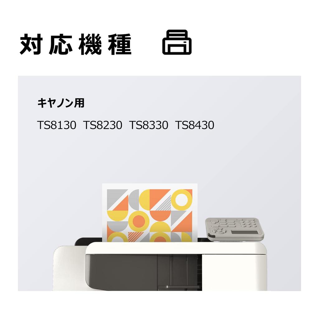 LEMERO Canon 380 381 Compatible Ink 6 Compatible with Canon TS8130 TS8230 TS8330 and TS8430 380XL Cartridges BCI-381 BCI-380XL Cartridges, Colors,