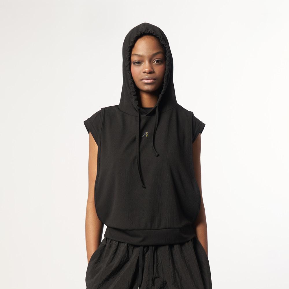 ATHPLATFORM Aw61Hn02_Hoodie Layer Top_Black