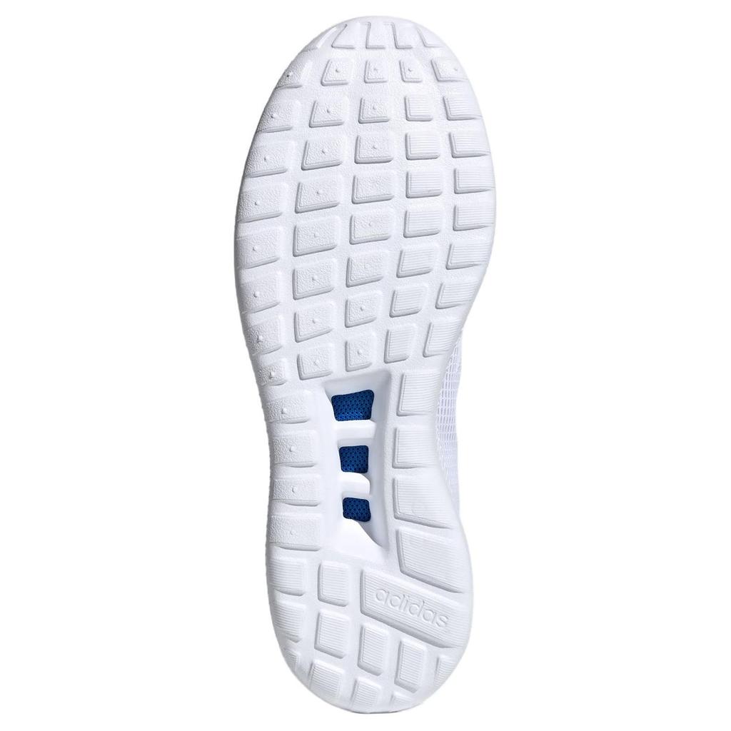 Adidas Cloudfoam Lite Racer Comfortable Non-Slip Wear-Resistant Low-Top Casual Shoes Unisex Casual Shoes White FW9707