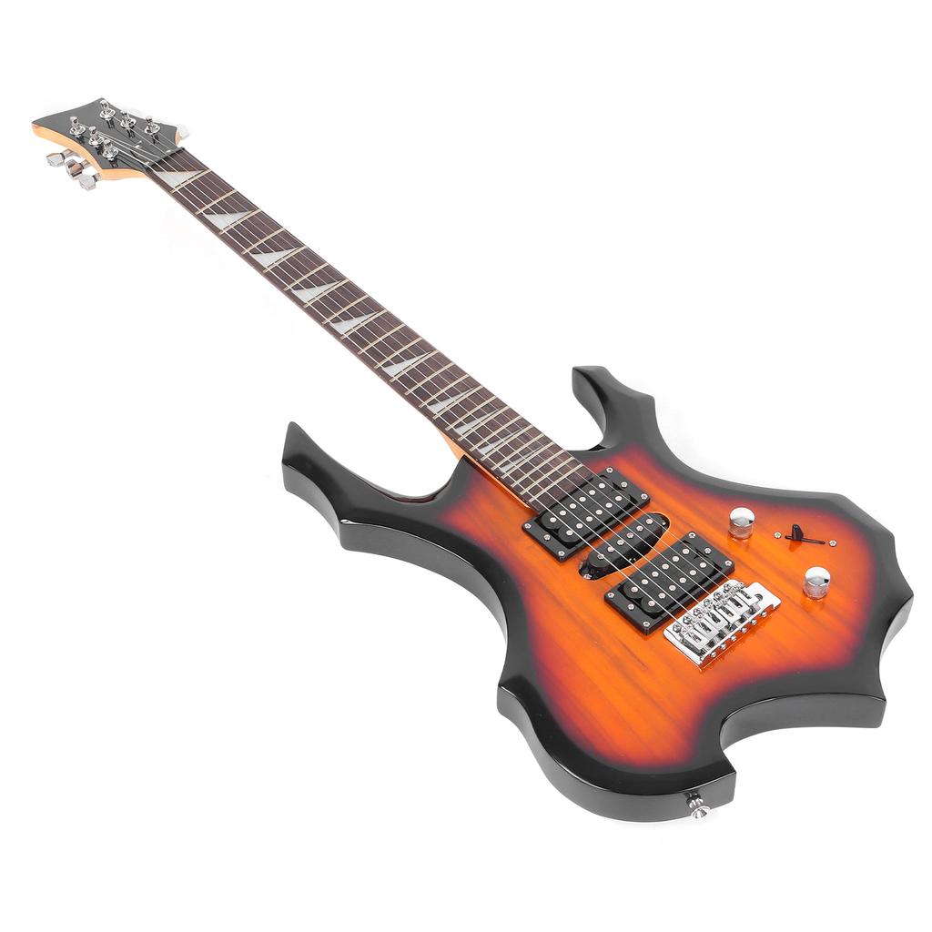 Electric Guitar Kit All In 1 Full Set Accessory Tuner Pick Strap Strings Pedal Bag Box 37.5in