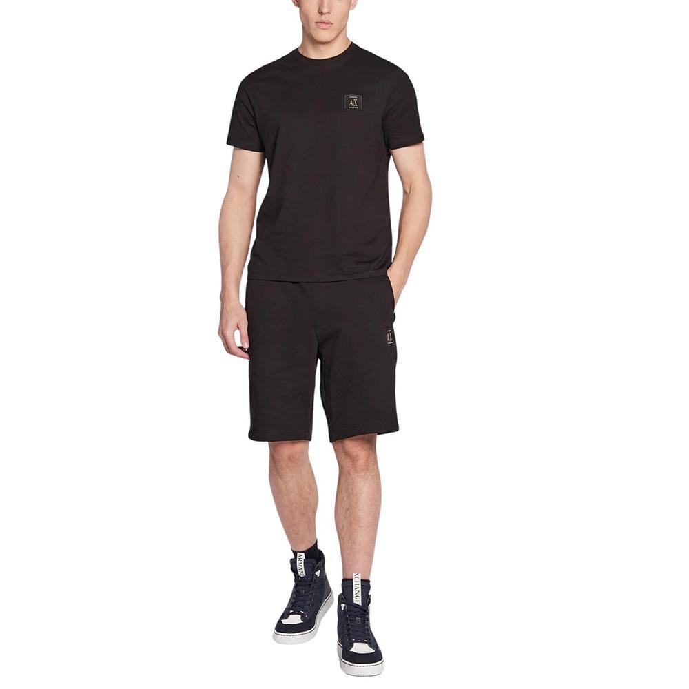 Armani Exchange Logo-patch Short-sleeve Cotton T-shirt 8NZTPR-ZJH4Z-1200