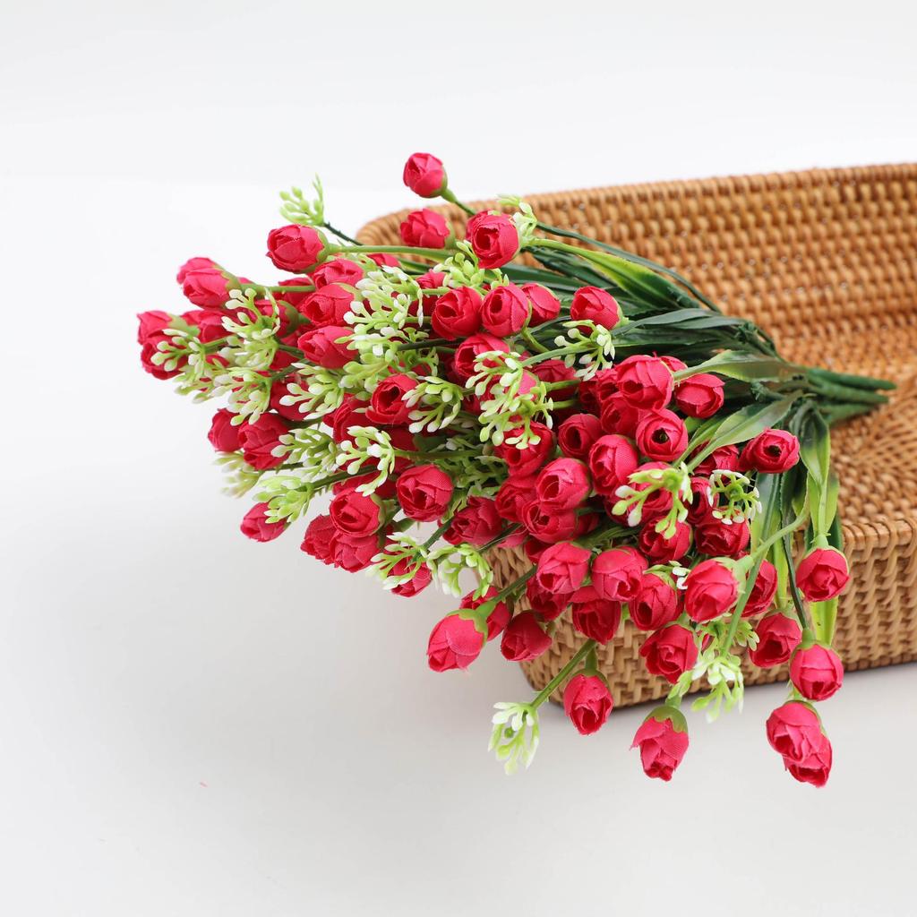 Artificial Greenery Bouquets for Home, Hotel, Wedding, and Decoration