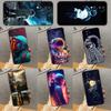 Space Moon Astronaut Case For Honor Magic 6 5 7 Lite Honor 200 Pro 50 70 90 Lite X9b X9a X8b X8a X8 X9 X9c Cover