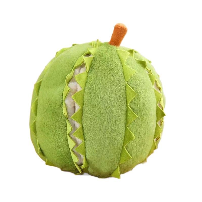 1 Set Fun Tearable Peeling Durian Pillow Fidget Toys Kids Creative Simulation Detachable Durian Plush Toy Boys Girl Gift