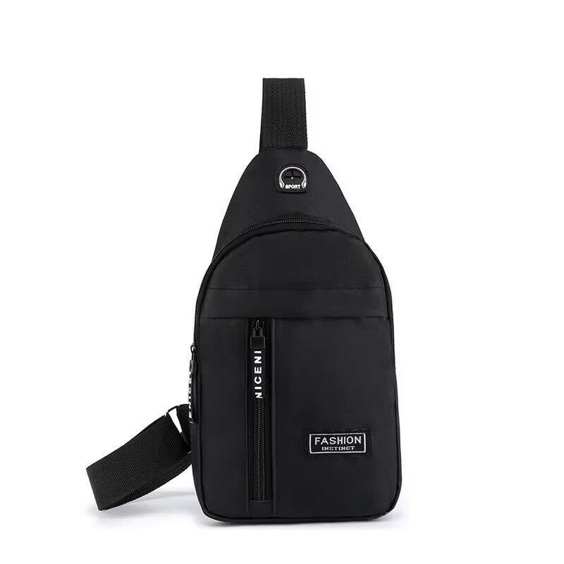Brangdy Men's Multi-functional Canvas Crossbody Chest Bag