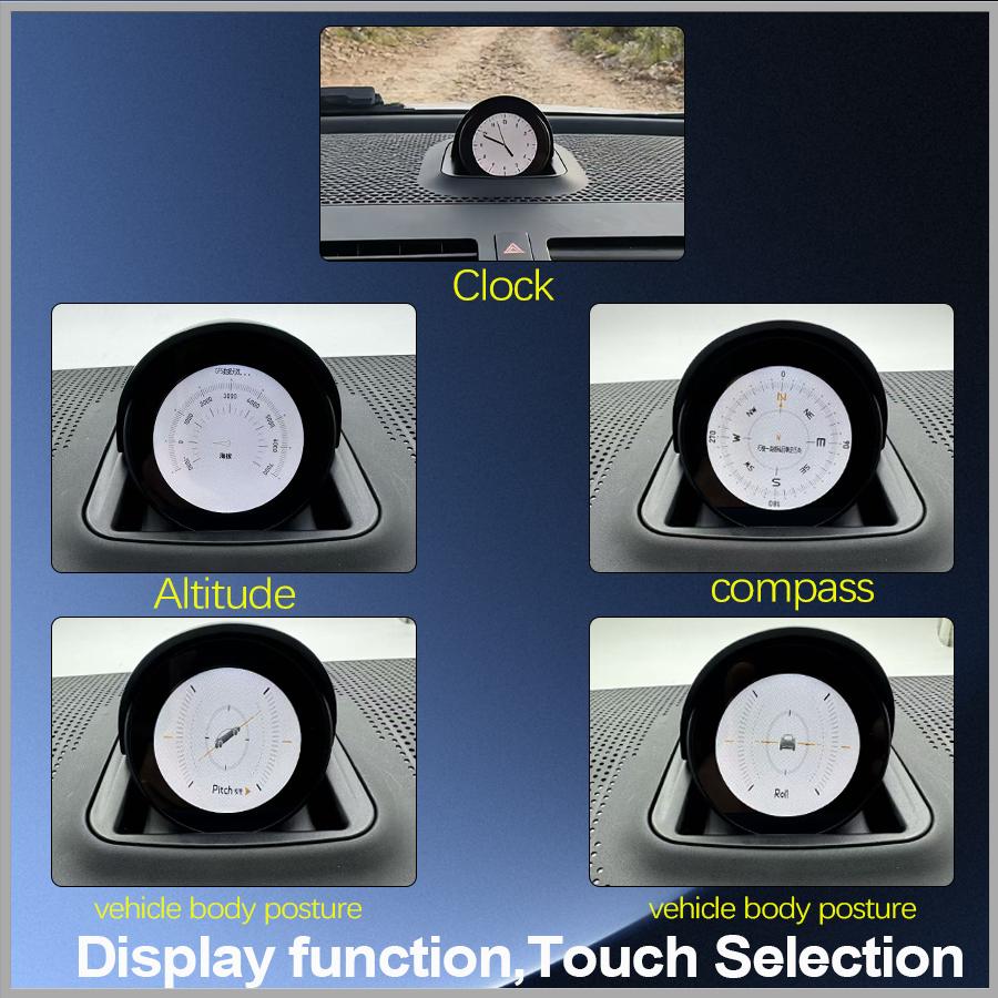 For Land Rover Defender L663 90/110/130 center-mounted speaker instrument gyroscope LED screen soundsystem BQQ1