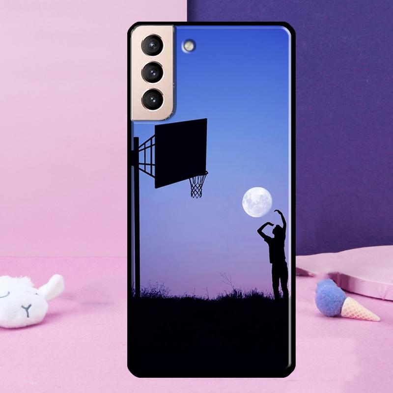Basketball Sports Phone Case For Samsung Galaxy S25 Ultra S24 Ultra S9 S10 S20 S21 S22 Plus S23 S24 FE Cover