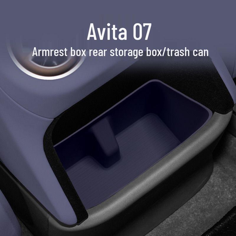 Compatible with 24 Avita 07 models: Center console, armrest, and rear storage box accessories.