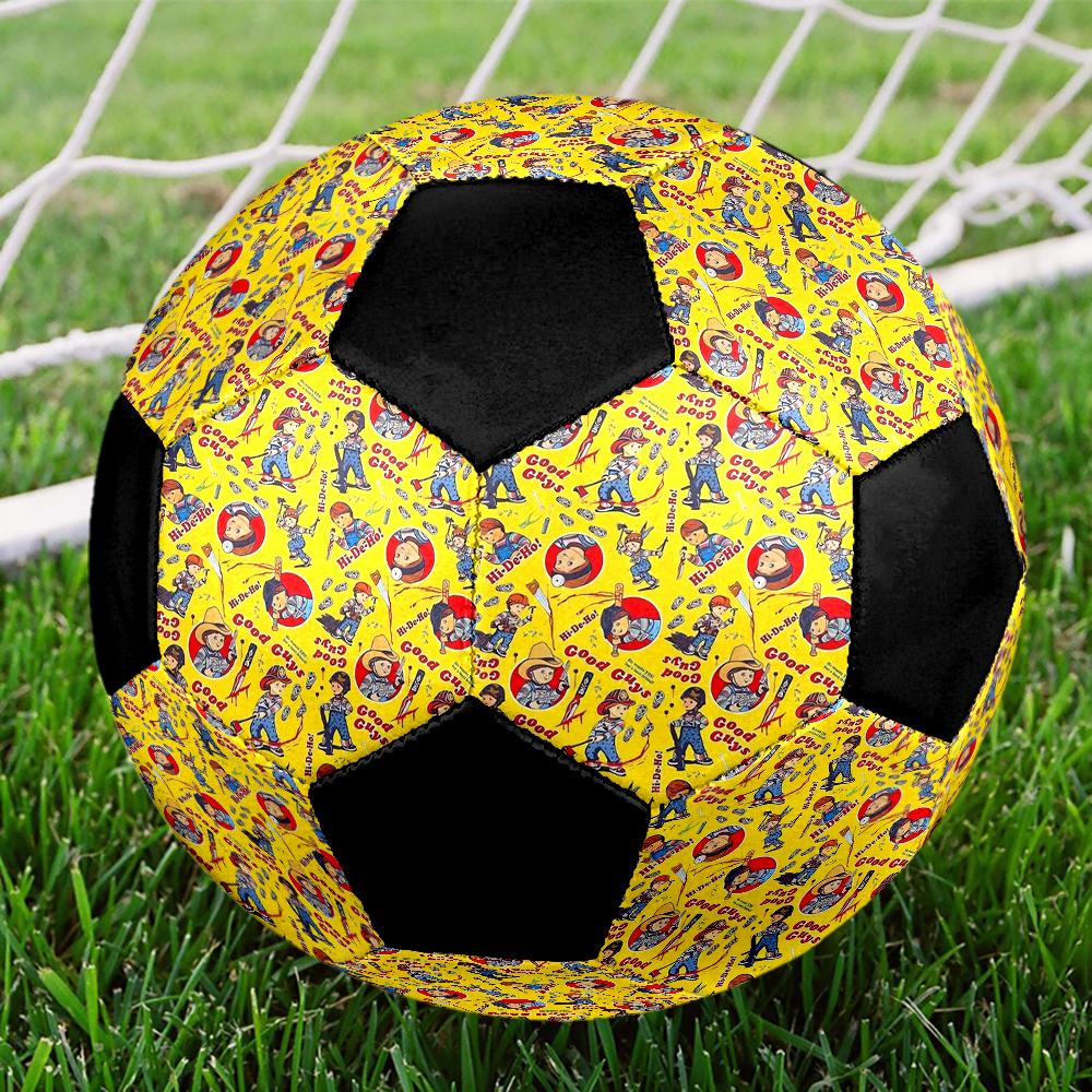 Chucky Theme Size 5 Soccer Ball, Suitable for Both Indoor and Outdoor Matches, a Gift Suitable for Everyone.