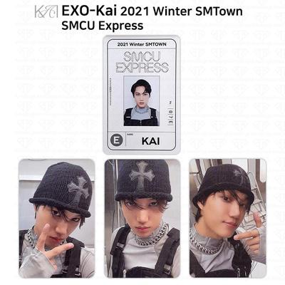 Kai from Exo 2021 Winter SMTOWN SMCU Express Photocard Passcard KPOP K-POP